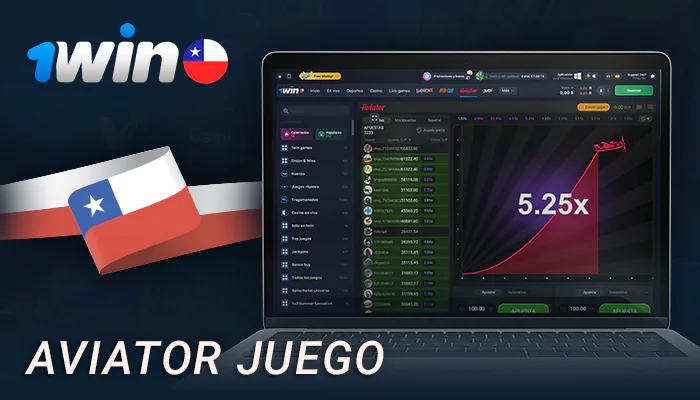 Juega Aviator en 1Win Chile Casino Online